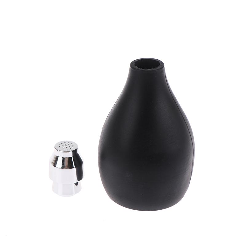 Hair Fibers Spray Applicator Black Dry Powder Atomizer Bottles Barber Powder Container Styling Tools Accessories