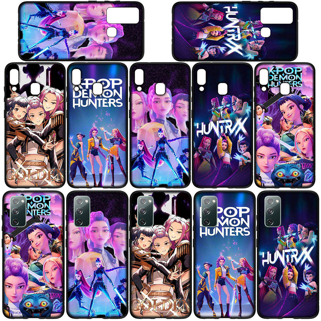 Чехол для телефона для iPhone 17 16 15 Plus X Huawei P30 P20 Lite Redmi Note 14 12 11 13 Pro Max OPPO A60 A80 A40 A18 Mira KPop Zoey Demon Rumi Hunter X