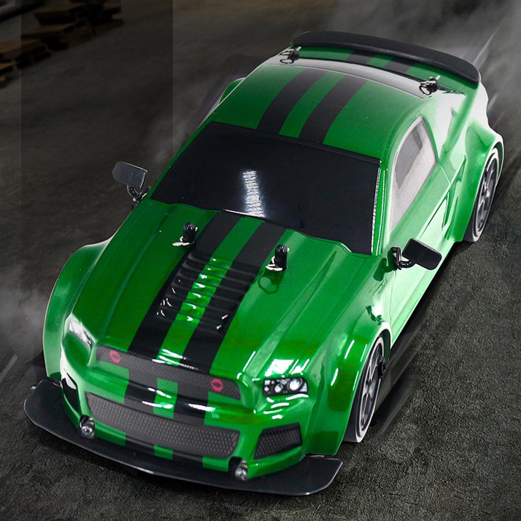 Автомобиль с дистанционным управлением, 1:14. Полноприводный высокоскоростной гоночный автомобиль для дрифта с дистанционным управлением, частота 2,4 ГГц, скорость 20 км/ч.