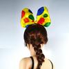 Cloth Headbands for Women Polka Dots Clown Hat Cosplay Props Clown Accessories  Christmas