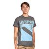 Led Zeppelin Lz1 Blue Cover Charcoal Unisex T-Shirt