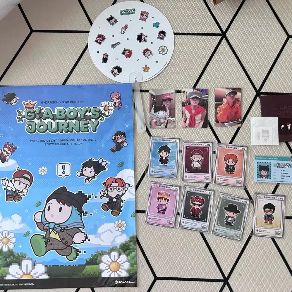 G-DRAGON Pop-Up special gift Full set