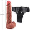 Strap On Dildo Realistic Penis Adjustable Strapon Silicone Dildo Sex Toys for Lesbian Women Couples Female Masturbation
