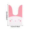 10PCS Cute Storage Pocket Party Supplies Rabbit Cookie Bags Biscuit Package Easter Rabbit Candy Bag
