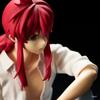 8.5CM Аниме Yu Yu Hakusho Курама Фигурка Сидячая Поза Урамеши Юсуке Фигурка-Стопор для Лапши Модель Игрушка Кукла Фигурка Действия