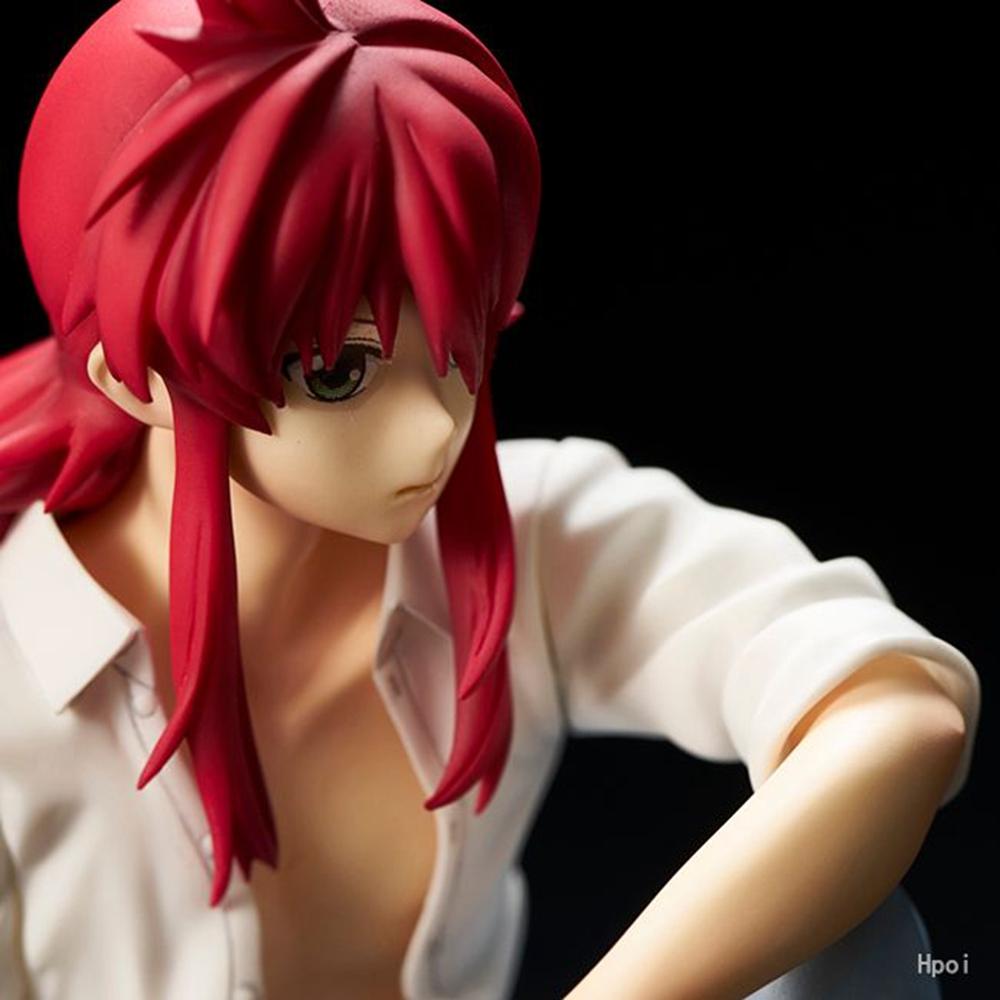 8.5CM Аниме Yu Yu Hakusho Курама Фигурка Сидячая Поза Урамеши Юсуке Фигурка-Стопор для Лапши Модель Игрушка Кукла Фигурка Действия