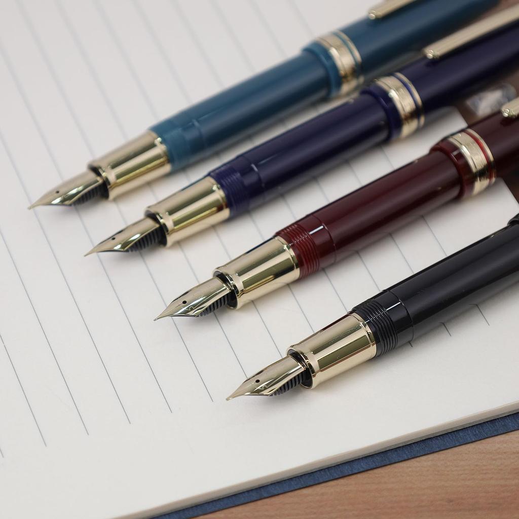 SAILOR Profit Casual L Stable Gold Trim Fountain Pen Clear blue Made in Japan Fine Nib 11-0825-240