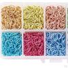 (About 5050pcs 1340Pcs) Open Jump Rings Conectors for Keychain Jewelry Making Accessories,