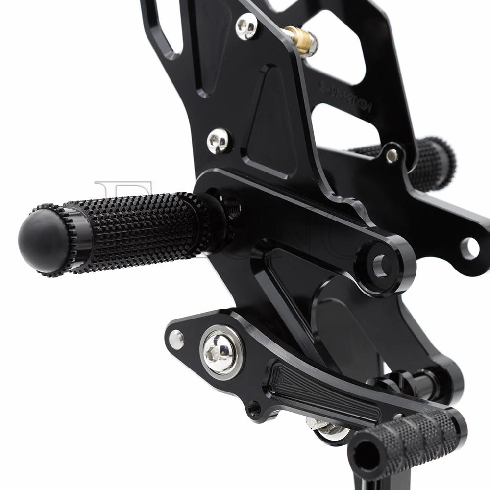 Для Honda Monkey Bike Z125 Z 125 2018 2019 2020 2021 2022 2023 Алюминиевый ЧПУ Задние подножки Задний комплект подножек Педаль