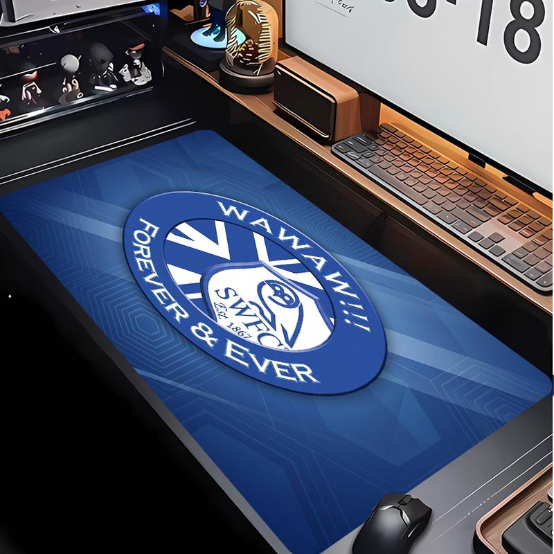 Sheffield Wednesday Football Pattern Mouse Pad Non?Slip Rubber Base Gaming Mousepad For Desk Office Home
