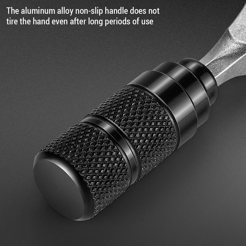 В комплект для ремонта велосипеда входят трещоточный ключ из алюминиевого сплава, биты, монтировка для шин, шинный насос для велосипеда