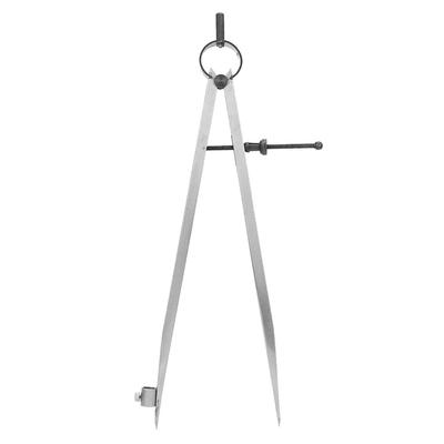 300-мм циркуль из углеродистой стали с держателем для карандаша, легкий и удобный для удержания, многоцелевой для металлообработки, кожевенного дела и DIY