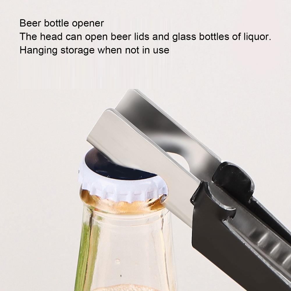 Stainless Steel Jar Opener Labor Saving Lid Remover Kitchen Tool Can Opener Weak Hands/Seniors