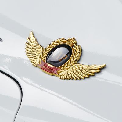 Автомобильная 3D-наклейка, нержавеющая, долговечная, водонепроницаемая, для украшения автомобиля, VIP-значок