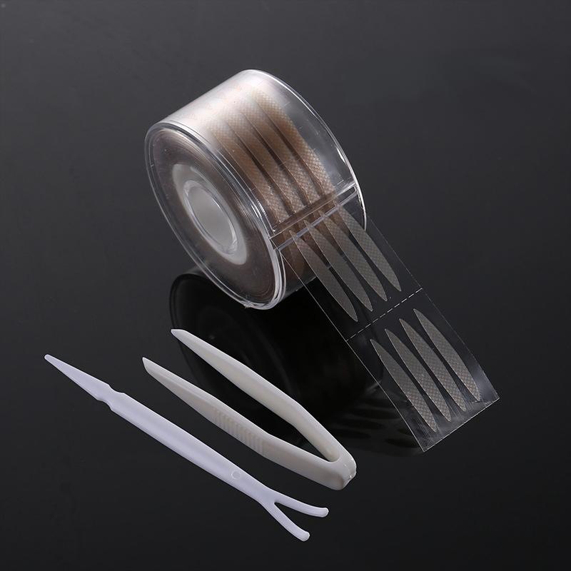 600 шт. S/L макияж, прозрачная серая, бежевая полоса для век, большие глаза, невидимая двойная складная лента для теней для век, наклейка, инструмент для красоты, ZPG