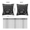 Radiohead Rock Metal Band Pillowcase Cushion Cover Throw Pillow Cover Soft And Sweet Chair Decoration Zippered Multi Size