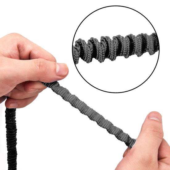 1/2/4 шт. поводок для весла для каяка, эластичный ремень для банджи, веревка, легкий поводок для удочки для каяка, поводок для катания на лодках, рыбалки, рафтинга, каноэ