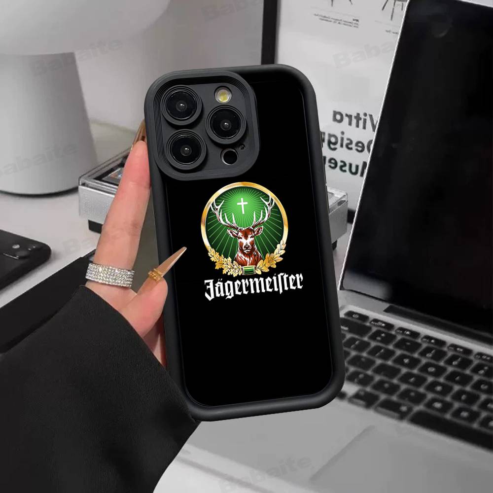 Горячий чехол для телефона J-Jagermeisters для IPhone 17 16 15 14 13 12 11 Pro Max 16E Plus INS Мягкий чехол