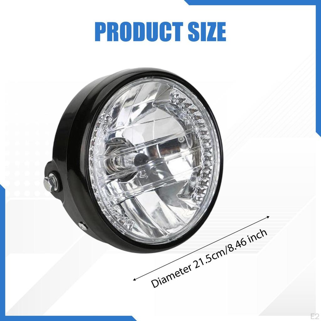 Мотоциклетная фара с корпусом, мотоциклетный аксессуар в сборе, прочный монтажный кронштейн, фара