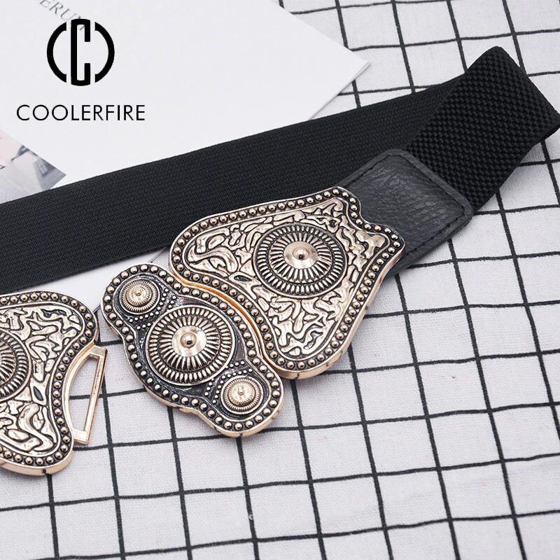 Женский эластичный эластичный пояс с широкой талией, известный бренд, повседневный модный женский ремень на ремне для женщин, однотонный ремень LB2320