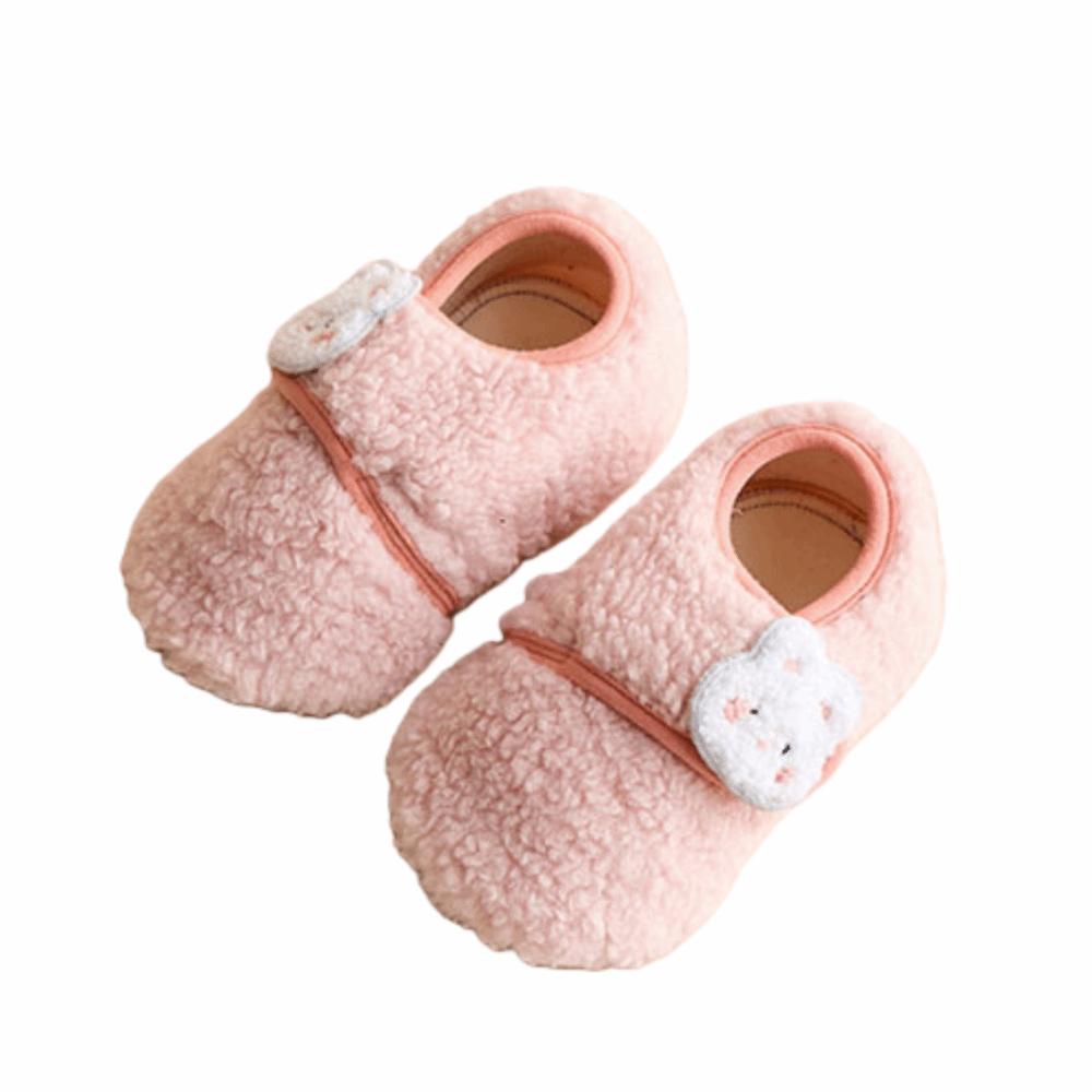 Cartoon Baby Floor Socks Rabbit Cat Bear Toddler Prewalkers Indoor Home Slippers  Walking Practice