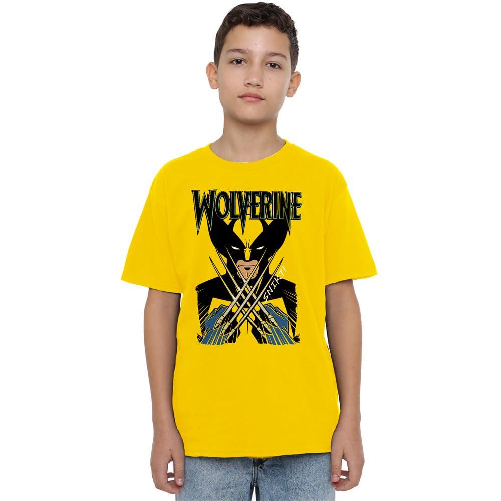 Marvel Childrens/Kids X-Men Wolverine Action Shot T-Shirt
