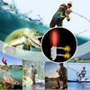 Fishing Rod Light Clip Fishing Light Stick Rod Bell USB Charge Luminous Tackle Night Bright Lamp Fish Bell Alarm Indicator Rings