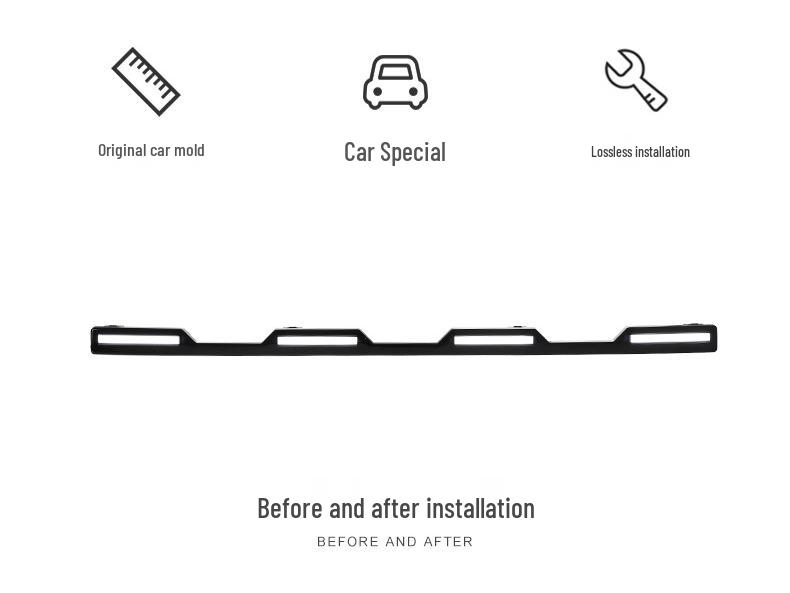 Modified Grille and Daytime Running Lights for 2020-2025 Land Rover Defender 90/110/130