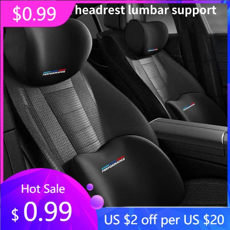 2025 Горячая Автомобильная Подушка для Шеи из Пеноматериала для BMW Motorsport 3 Серии 5 Серии X1 X3 X5 E46 E90 F20 E60 F10 F30 F32 F80 E87 G01 G05