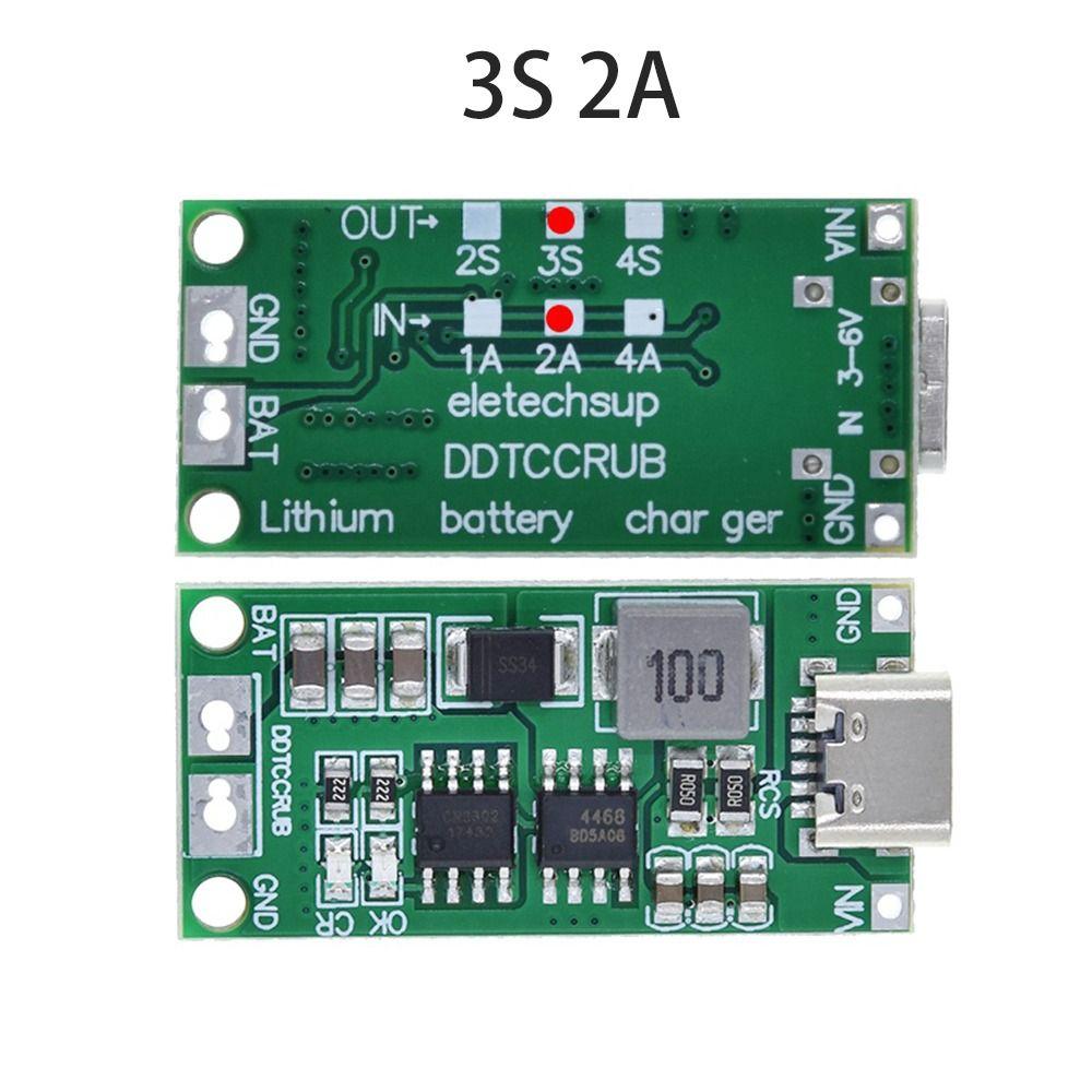 8,4 В, 12,6 В, 16,8 В, литий-ионное зарядное устройство, 18650, модуль повышения зарядки литиевой батареи 2S, 3S, 4S, повышающая плата