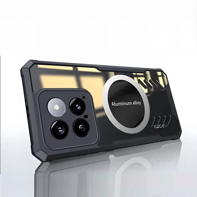 Охлаждающий теплоотводящий чехол для телефона Xiaomi 14 Ultra 13 Pro 12 Mix 4 для Magsafe Magsafe Прозрачный чехол для Mi 14 Pro 13 12S 11 Ultra