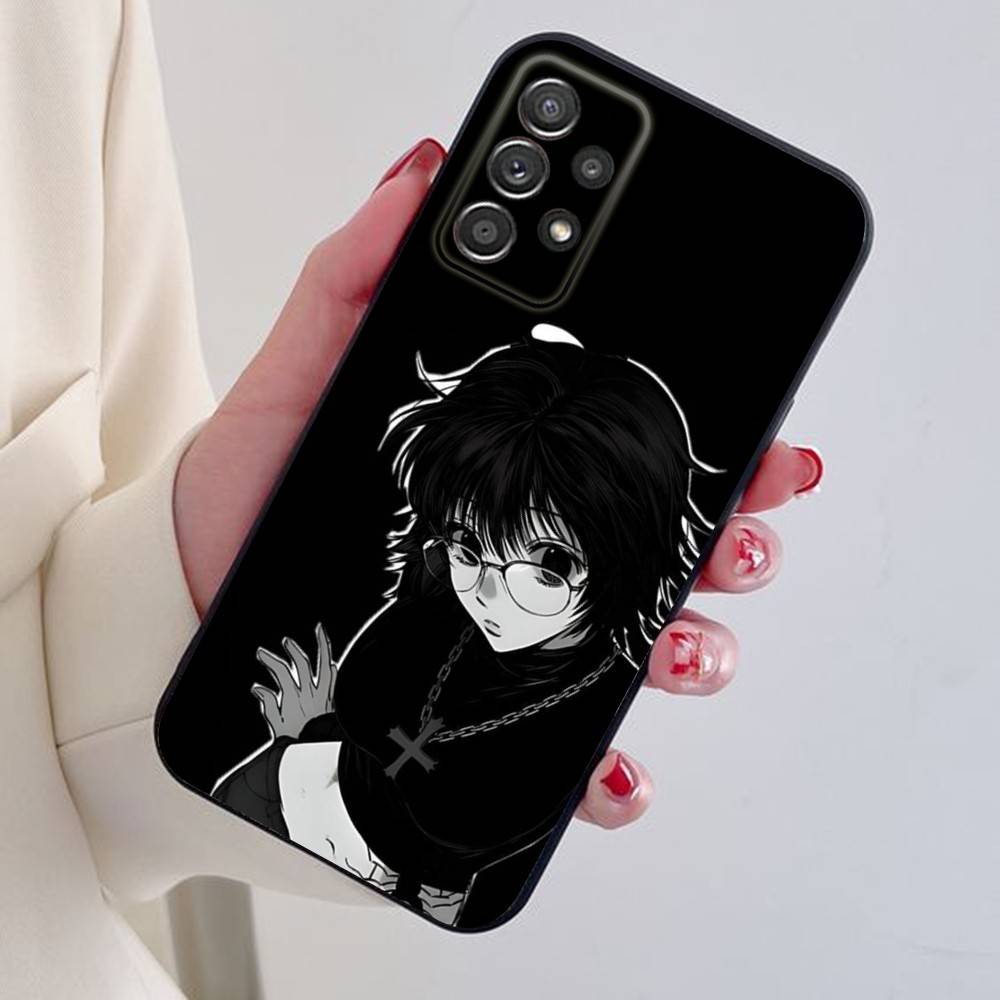 S-Shizuku M-Murusaki Phone Case For Samsung S24,21,22,23,30,Ultra,20,Plus,Note,10,9,Black soft silicone case TPU