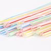 Красочные гибкие одноразовые пластиковые трубочки для соевого молока - пищевые полипропиленовые трубочки
