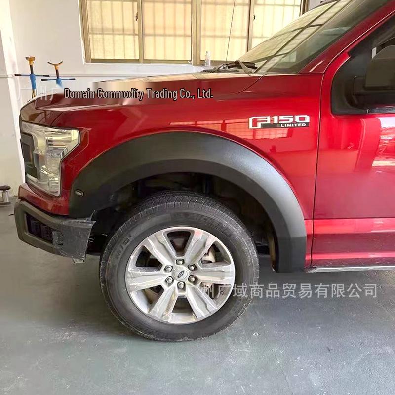 2018-20 Ford F150 Raptor-Style Wide Fender Flares with Lights & Sand/Stone Guards