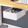 Under-Desk Hidden Drawer Storage Box for Office Workstation