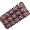 Silicone Mold 15 Chocolate Mold Fondant Patisserie Candy Bar Mould Cake Mode Decoration Kitchen Baking Accessories