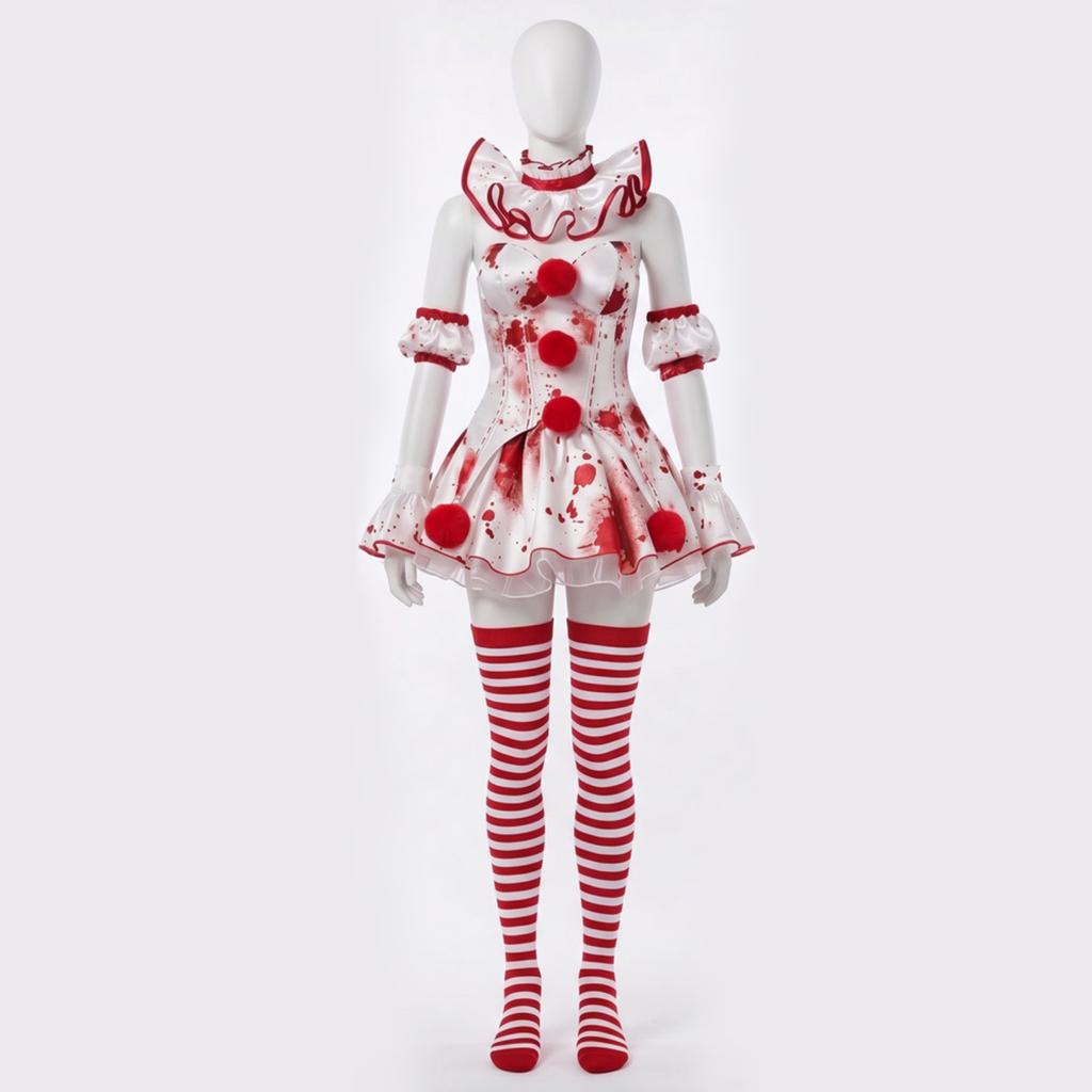 Scary Halloween Costume for Adults Party Role Play Outfit