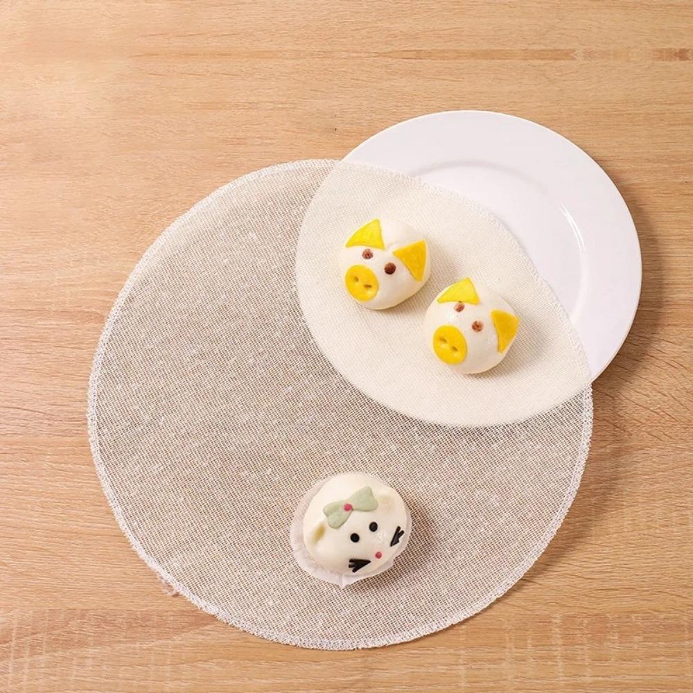 10 шт. Круглая салфетка для отпаривания, многоразовая салфетка для ящика, новый коврик для отпаривания, кухонный отпариватель