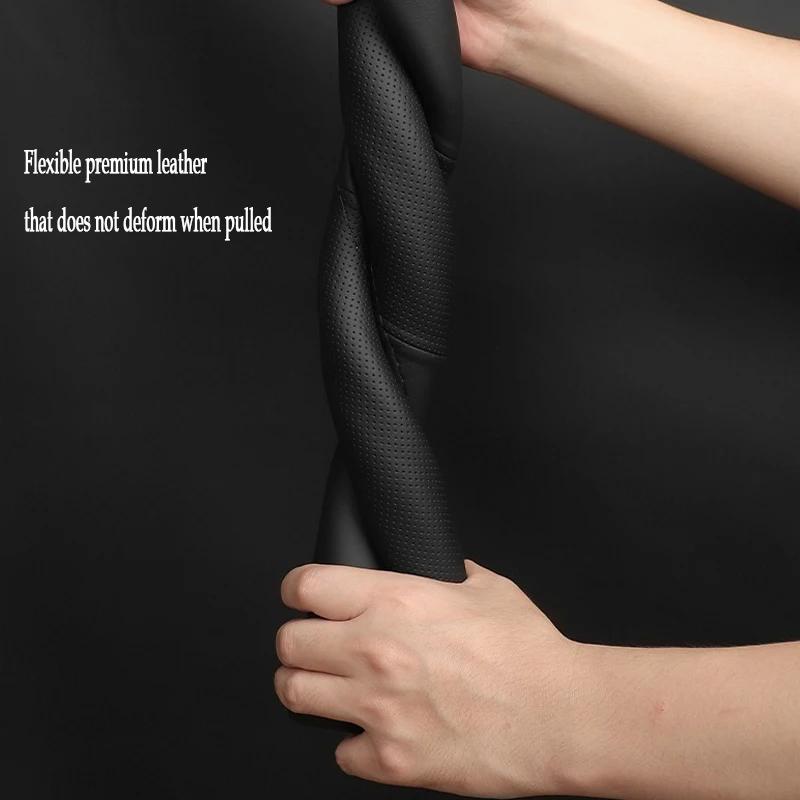 Обмотка на руль автомобиля для Nissan Teana X_trail Qashqai 2019 2020 2026 2026 2026 2026 2026 Автоматическая оплетка на руль