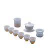 Dehua Mutton Fat Jade White Porcelain Kung Fu Tea Set