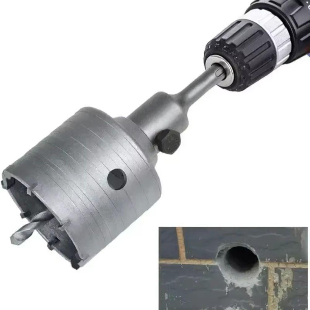 40mm-60mm Concrete Hole Saw Round Shaft Masonry Construction Tool Concrete Wall