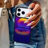 Чехол для телефона 80-х Retrowave Неоновые пальмы Мягкий чехол для iPhone 17 Air 14 15 13 12 Max Чехол для Apple 15 16 16e 11 Pro Max Plus Coque