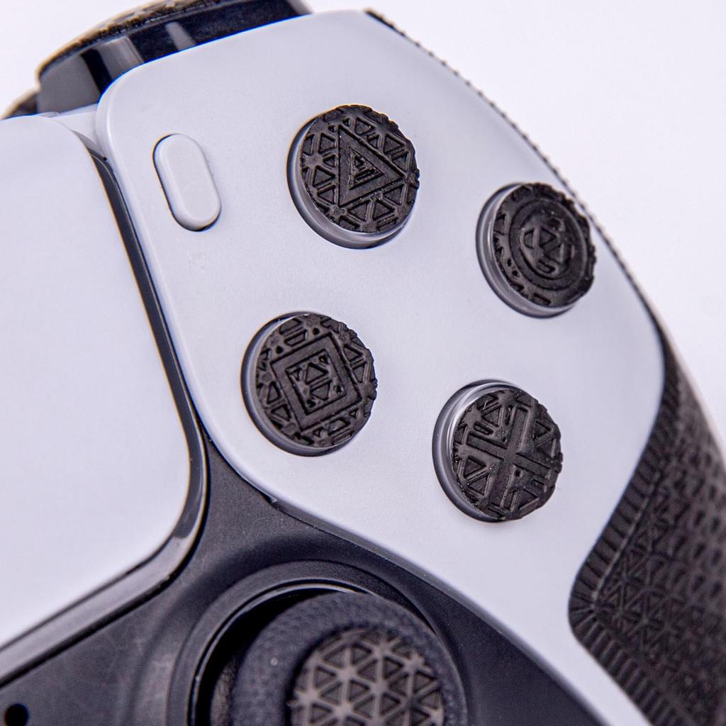 Grip Sweat Absorption Button Shape TALONGAMES Controller Grip Ultra Version Tape for PS5 DualSense PlayStation 5 DualSense Grip Tape Grip Seal 1 Set