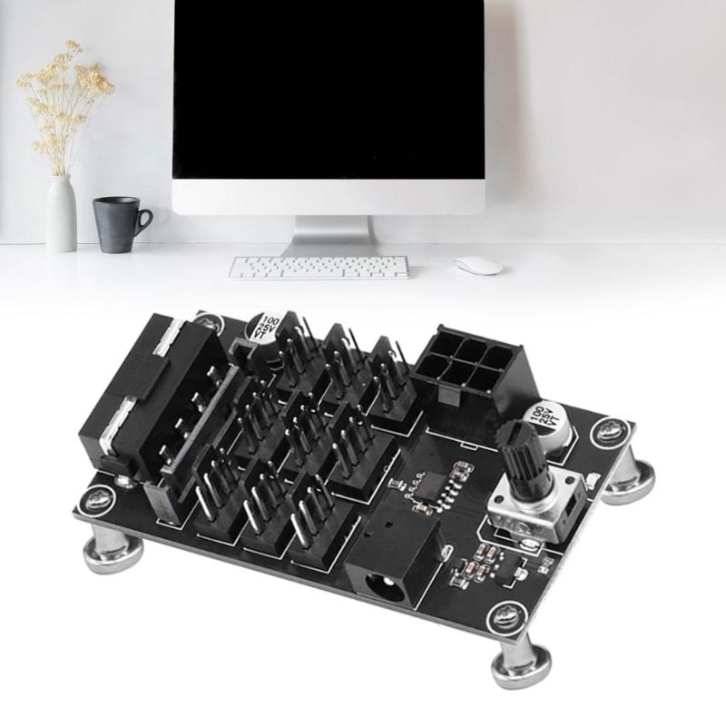 High Temperatures Resistant Circuit Board Controller 3dB Bandwidth Fan Hubs Controller Cooling Efficiency