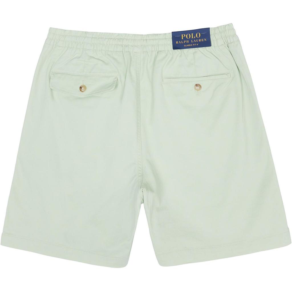 Поло Ральф Лорен Логотип Вышивка Пуговица Повседневные Шорты Мужские шорты Светло-зеленый MNPOSHO14G20312-300