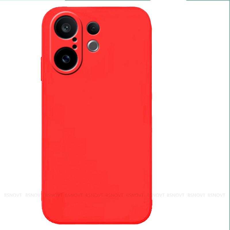 Для Vivo X200 FE Чехол Накладка Vivo X200 FE Capa Новый Задний Бампер Ударопрочный Оригинальный Жидкий Силикон Fundas Vivo X200 FE Мягкий Чехол