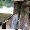 High Strength Polyester Yoga Stretch Strap Hammock Colorful Heavy Duty Indoor Anti-gravity Accessory