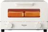 Panasonic Toaster Oven Supports 4 Equipped with 30 Minute White Toaster, Pieces, Timer, NT-T501-W