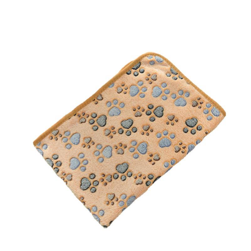 «Одеяло из супермягкой фланели для домашних животных с отпечатками собачьих лап»