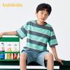 Полосатая футболка с коротким рукавом для мальчиков Balabala